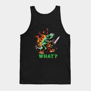 Angry Dinosaur -- Tank Top